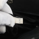 PRADA Hand Bag Nylon Black Silver Auth 153784-12