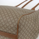 CELINE Macadam Canvas Tote Bag PVC Beige Gold Auth 153789-15