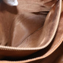 CELINE Macadam Canvas Tote Bag PVC Beige Gold Auth 153789-11