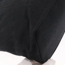 BVLGARI Tote Bag Canvas Black Silver Auth 153790-15