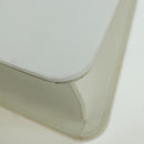 LOUIS VUITTON Hand Bag plastic White LV Auth 153794SAM-16