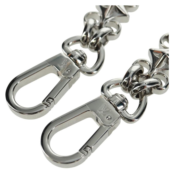 LOUIS VUITTON Chain Strap metal Silver tone LV Auth 153797SAM