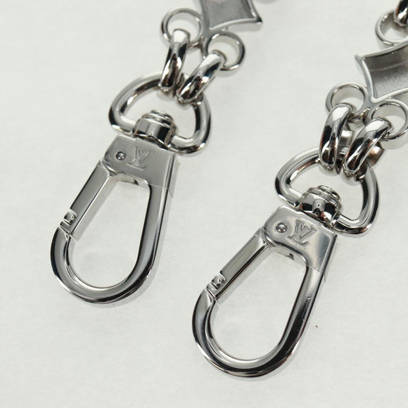LOUIS VUITTON Chain Strap metal Silver tone LV Auth 153797SAM
