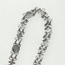 LOUIS VUITTON Chain Strap metal Silver tone LV Auth 153797SAM-9