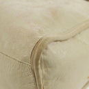 BALENCIAGA City Hand Bag Leather 2way White 115748 Auth 153799V-21