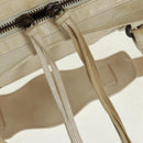 BALENCIAGA City Hand Bag Leather 2way White 115748 Auth 153799V-24