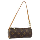 LOUIS VUITTON Monogram Papillon Pouch LV Auth 153802-1