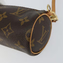 LOUIS VUITTON Monogram Papillon Pouch LV Auth 153802-9