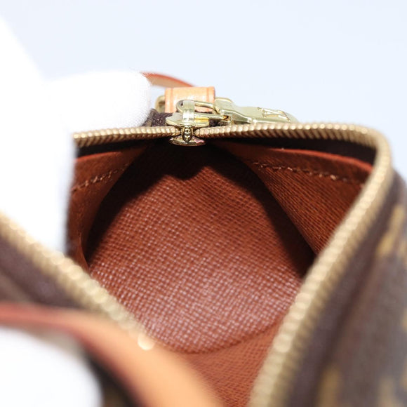 LOUIS VUITTON Monogram Papillon Pouch LV Auth 153802