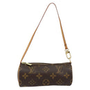 LOUIS VUITTON Monogram Papillon Pouch LV Auth 153802-13