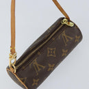 LOUIS VUITTON Monogram Papillon Pouch LV Auth 153802-6