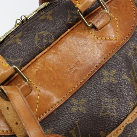 LOUIS VUITTON Monogram Deauville Hand Bag M47270 LV Auth 153803
