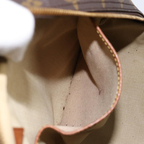 LOUIS VUITTON Monogram Deauville Hand Bag M47270 LV Auth 153803