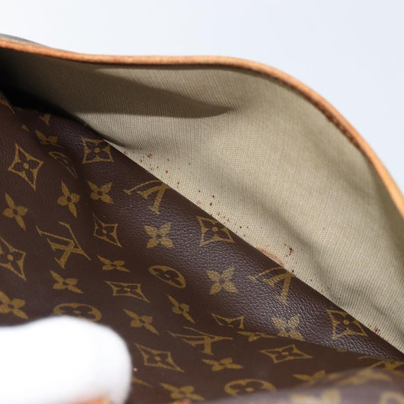 LOUIS VUITTON Monogram Deauville Hand Bag M47270 LV Auth 153803