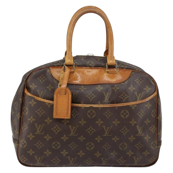 LOUIS VUITTON Monogram Deauville Hand Bag M47270 LV Auth 153803