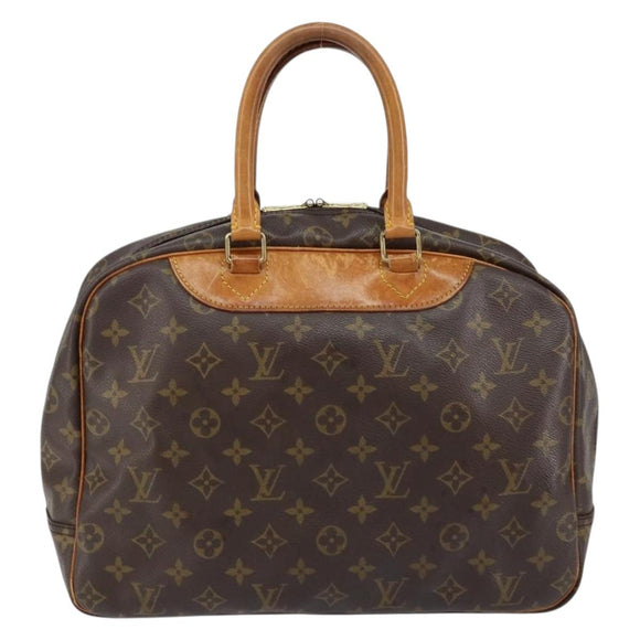 LOUIS VUITTON Monogram Deauville Hand Bag M47270 LV Auth 153803