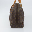 LOUIS VUITTON Monogram Deauville Hand Bag M47270 LV Auth 153803-4