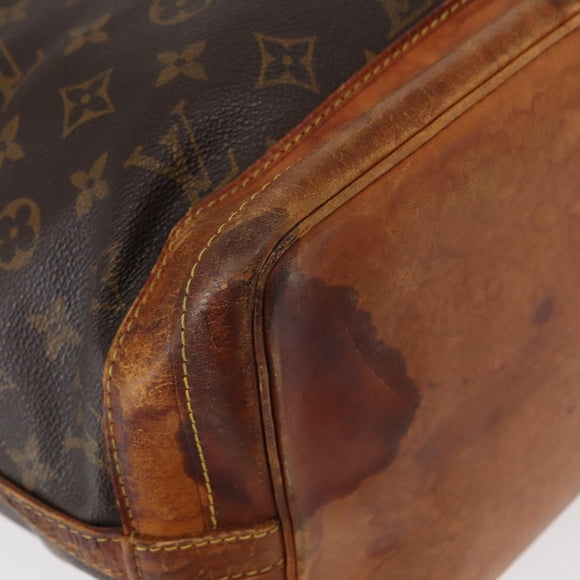 LOUIS VUITTON Monogram Noe Shoulder Bag M42224 LV Auth 153804