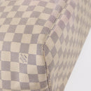 LOUIS VUITTON Damier Azur Neverfull MM Tote Bag N41605 LV Auth 153808-17