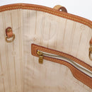 LOUIS VUITTON Damier Azur Neverfull MM Tote Bag N41605 LV Auth 153808-21