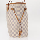 LOUIS VUITTON Damier Azur Neverfull MM Tote Bag N41605 LV Auth 153808-3