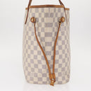 LOUIS VUITTON Damier Azur Neverfull MM Tote Bag N41605 LV Auth 153808-4