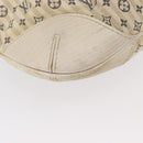 LOUIS VUITTON Monogram Mini Lin Croisette Marina PM Bag Blue M95494 Auth 153810-17