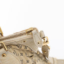 LOUIS VUITTON Monogram Mini Lin Croisette Marina PM Bag Blue M95494 Auth 153810-10