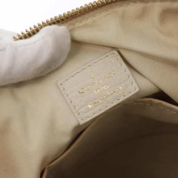 LOUIS VUITTON Monogram Mini Lin Croisette Marina PM Bag Blue M95494 Auth 153810