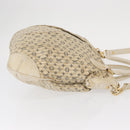 LOUIS VUITTON Monogram Mini Lin Croisette Marina PM Bag Blue M95494 Auth 153810-3