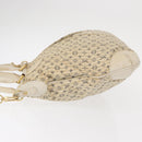 LOUIS VUITTON Monogram Mini Lin Croisette Marina PM Bag Blue M95494 Auth 153810-4