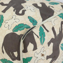 GUCCI GG Supreme Hand Bag PVC White gold 189895 Auth 153815-14