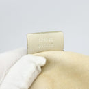GUCCI GG Supreme Hand Bag PVC White gold 189895 Auth 153815-12