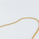 Christian Dior Trotter Canvas Chain Shoulder Bag Brown Gold Auth 153817-8