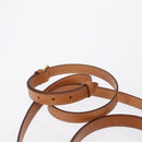 CELINE Macadam Canvas Hand Bag PVC Leather 2way Brown Gold Auth 153821-15