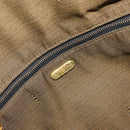 FENDI Zucca Canvas Vanity Pouch Black Brown Auth 153823-20