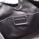 PRADA Shoulder Bag Nylon Brown Auth 153825-19