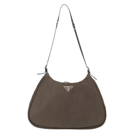 PRADA Shoulder Bag Nylon Brown Auth 153825 - 0