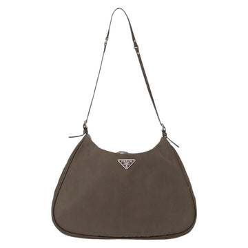 PRADA Shoulder Bag Nylon Brown Auth 153825 - 0