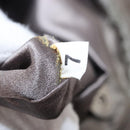 PRADA Shoulder Bag Nylon Brown Auth 153825-21