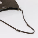 PRADA Shoulder Bag Nylon Brown Auth 153825-7
