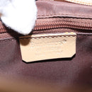 Burberrys Nova Check Shoulder Bag Nylon Beige Gold Auth 153830-17