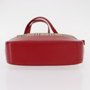 Burberrys Nova Check Tote Bag Canvas Beige Gold Auth 153831-5