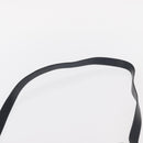 CELINE C Sulky Horse Carriage Shoulder Bag Canvas Leather Navy Gold Auth 153832-8