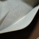 CELINE Macadam Canvas Boston Bag PVC 2way Brown Gold Auth 153834-25