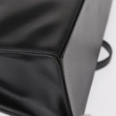 Christian Dior Tote Bag Leather Black Gold Auth 153835-15