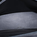 Christian Dior Tote Bag Leather Black Gold Auth 153835-11