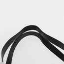 Christian Dior Tote Bag Leather Black Gold Auth 153835-8