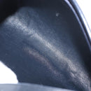 Christian Dior Trotter Canvas Shoulder Bag Navy Gold Auth 153836-17