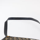 Christian Dior Trotter Canvas Shoulder Bag Navy Gold Auth 153836-8